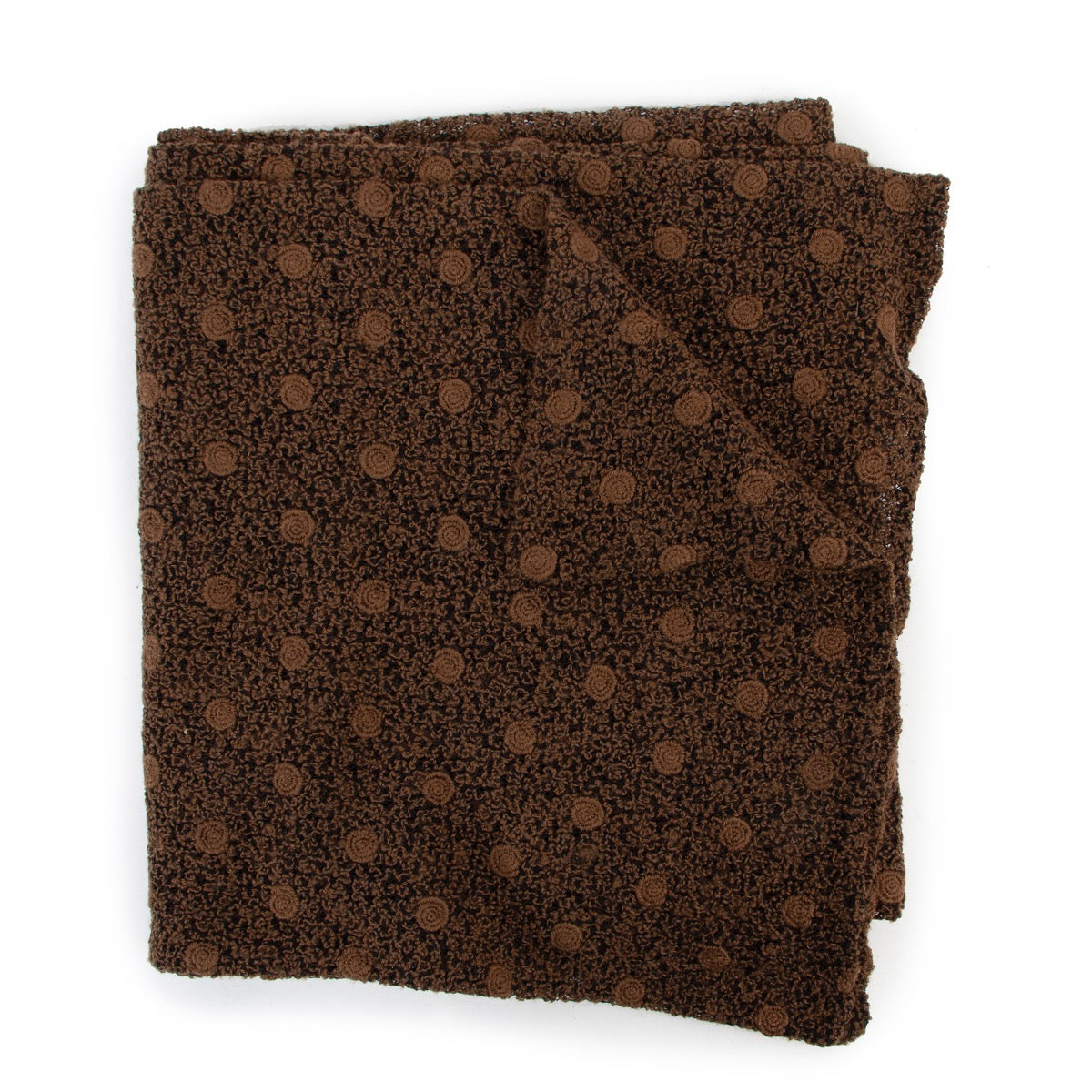 Shop safe online at Labellov in Antwerp this 100% authentic second hand Delvaux Brown Scarf in very good condition at the right price