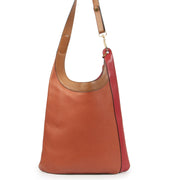 Authentieke Tweedehands Delvaux Multicolor Leather Tote Bag juiste prijs veilig online shoppen luxe merken webshop winkelen Antwerpen België mode fashion