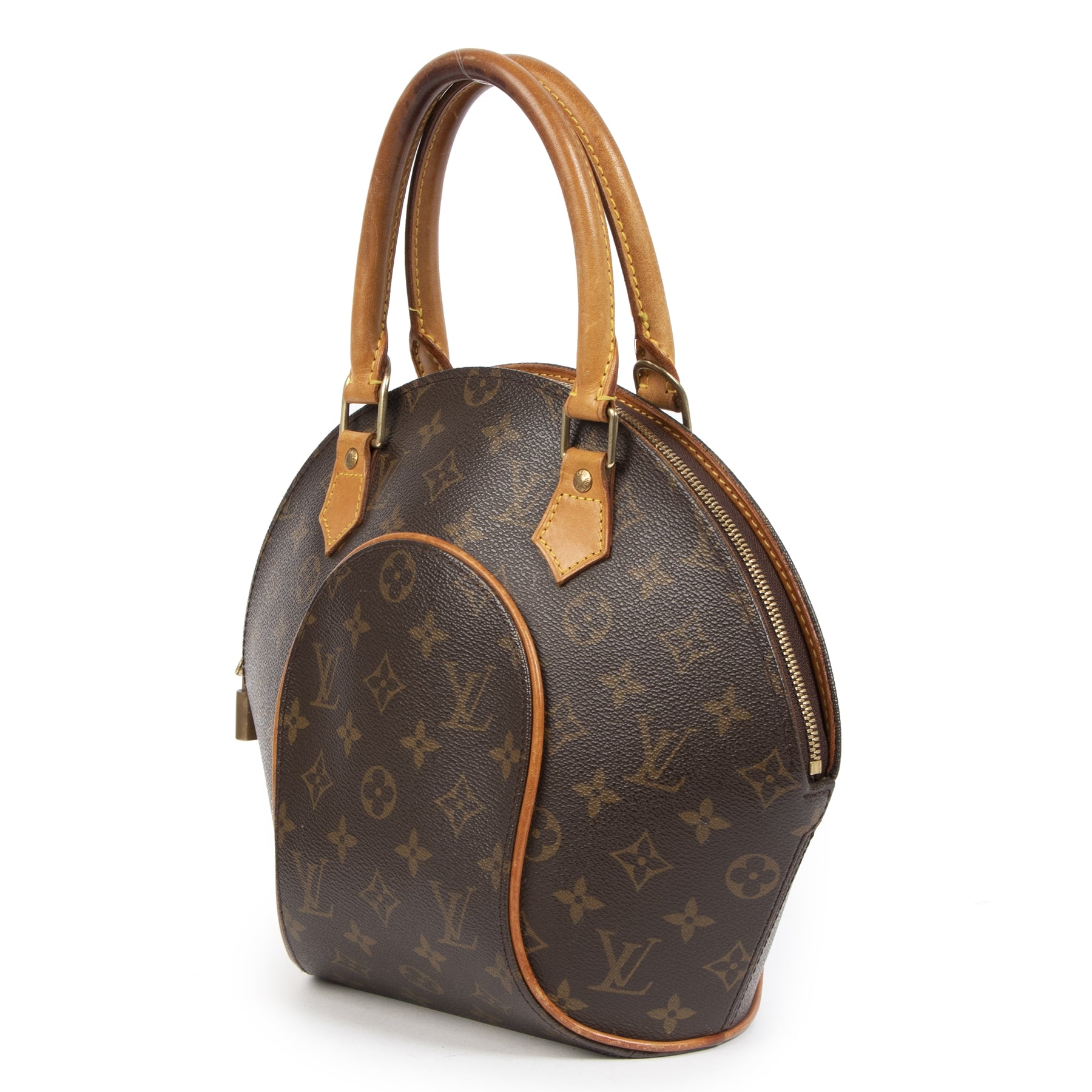 Authentieke Tweedehands Louis Vuitton Monogram Ellipse PM Bag juiste prijs veilig online shoppen luxe merken webshop winkelen Antwerpen België mode fashion