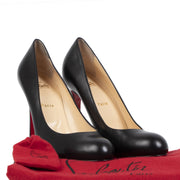 Authentic secondhand Louboutin Black Decollete 868 Leather Pumps - Size 42 designer bags accessories clothing shoes pumps heels luxury vintage webshop safe secure online shopping worldwide shipping