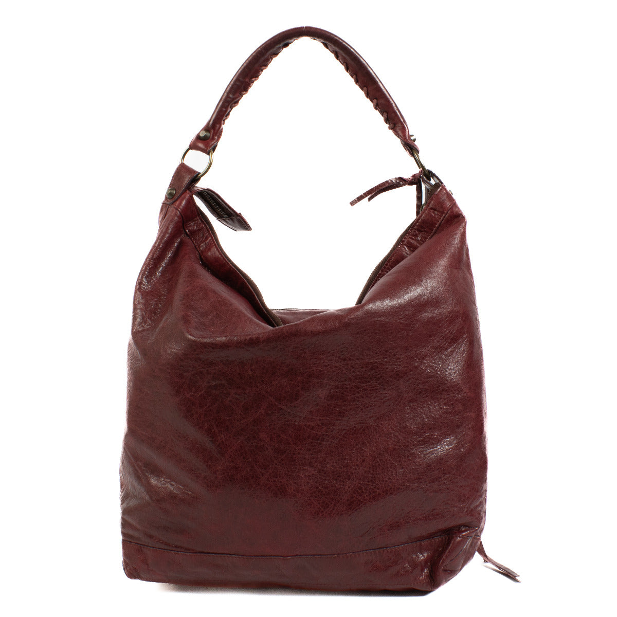 Balenciaga Bourgogne Day Schoudertas