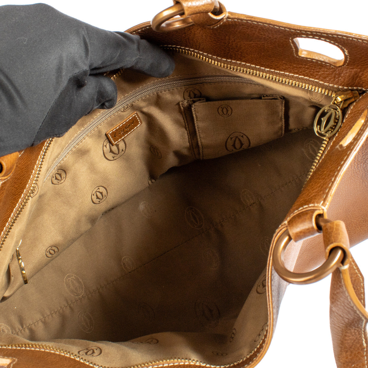Cartier Camel Marcello Handtas