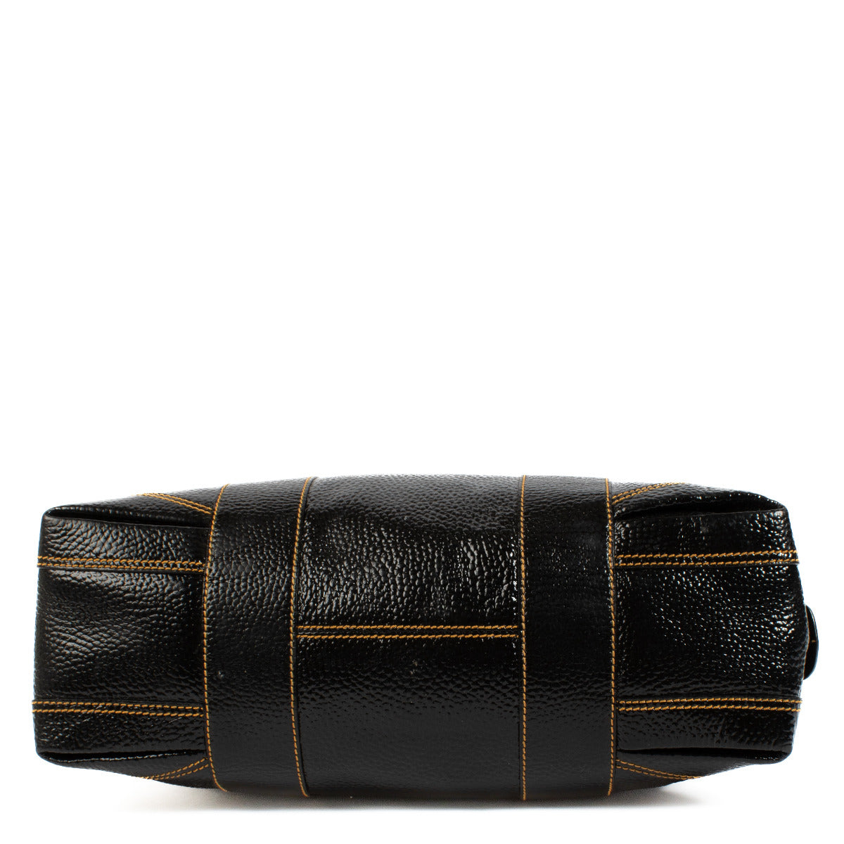 Fendi Zwarte Lakleren Schoudertas