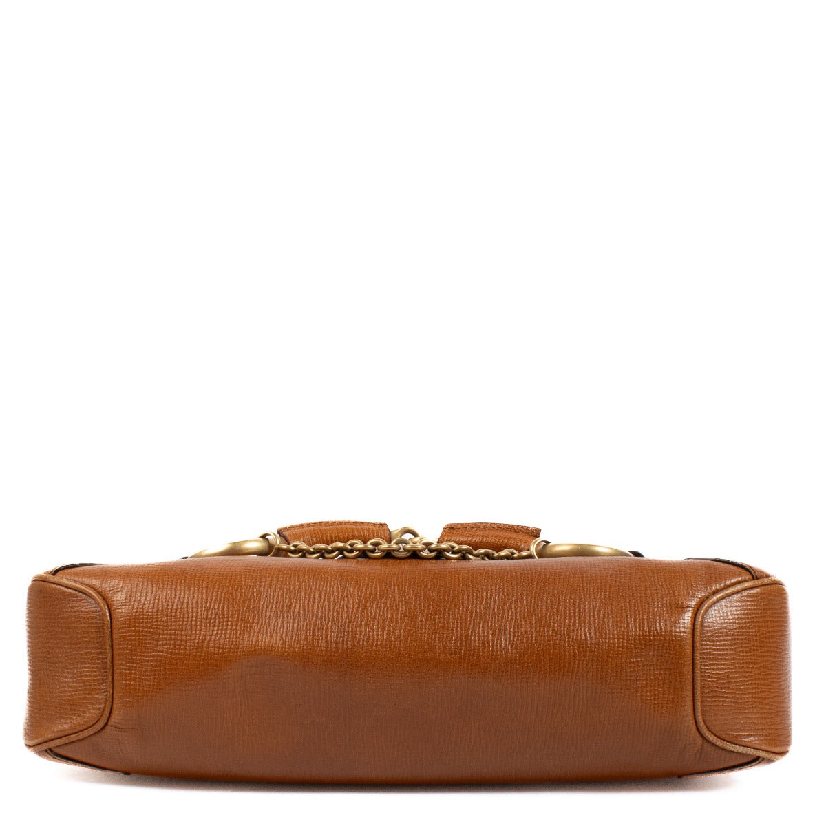 authentic preloved Gucci Camel Horsebit Shoulder Bag on Labellov.com