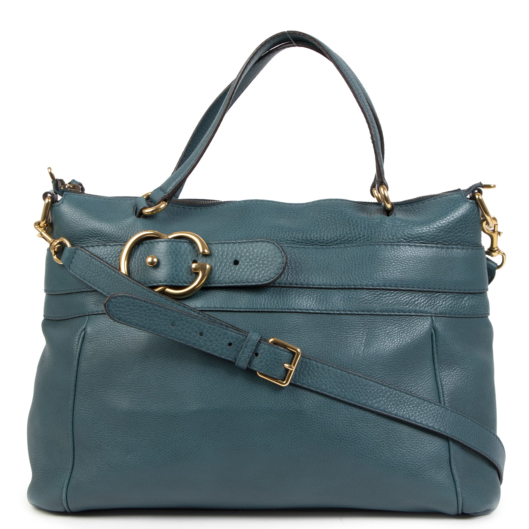 Authentic second-hand vintage Gucci Ride Convertible Top Handle Bag buy online webshop LabelLOV