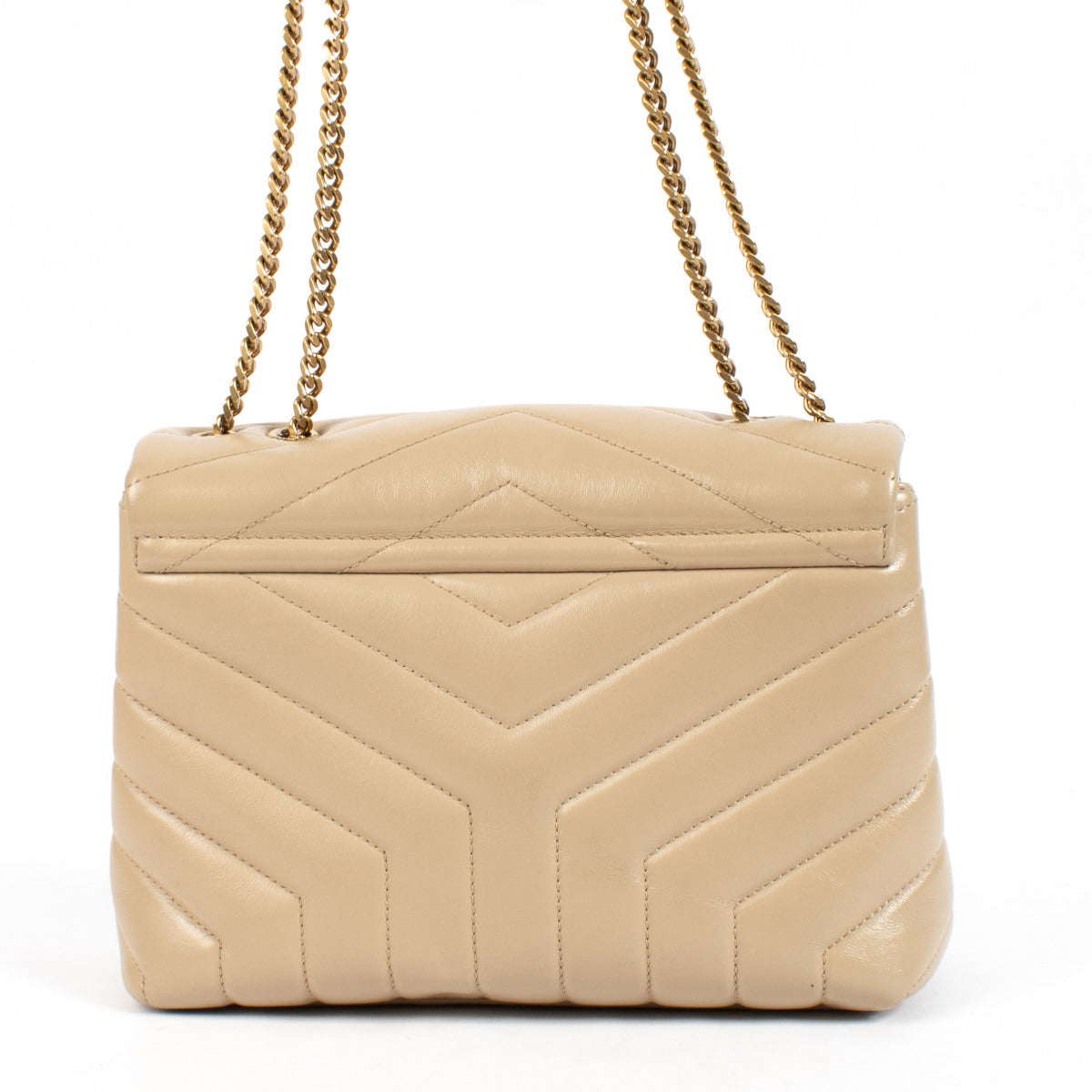 Saint Laurent Beige Loulou Kleine Tas