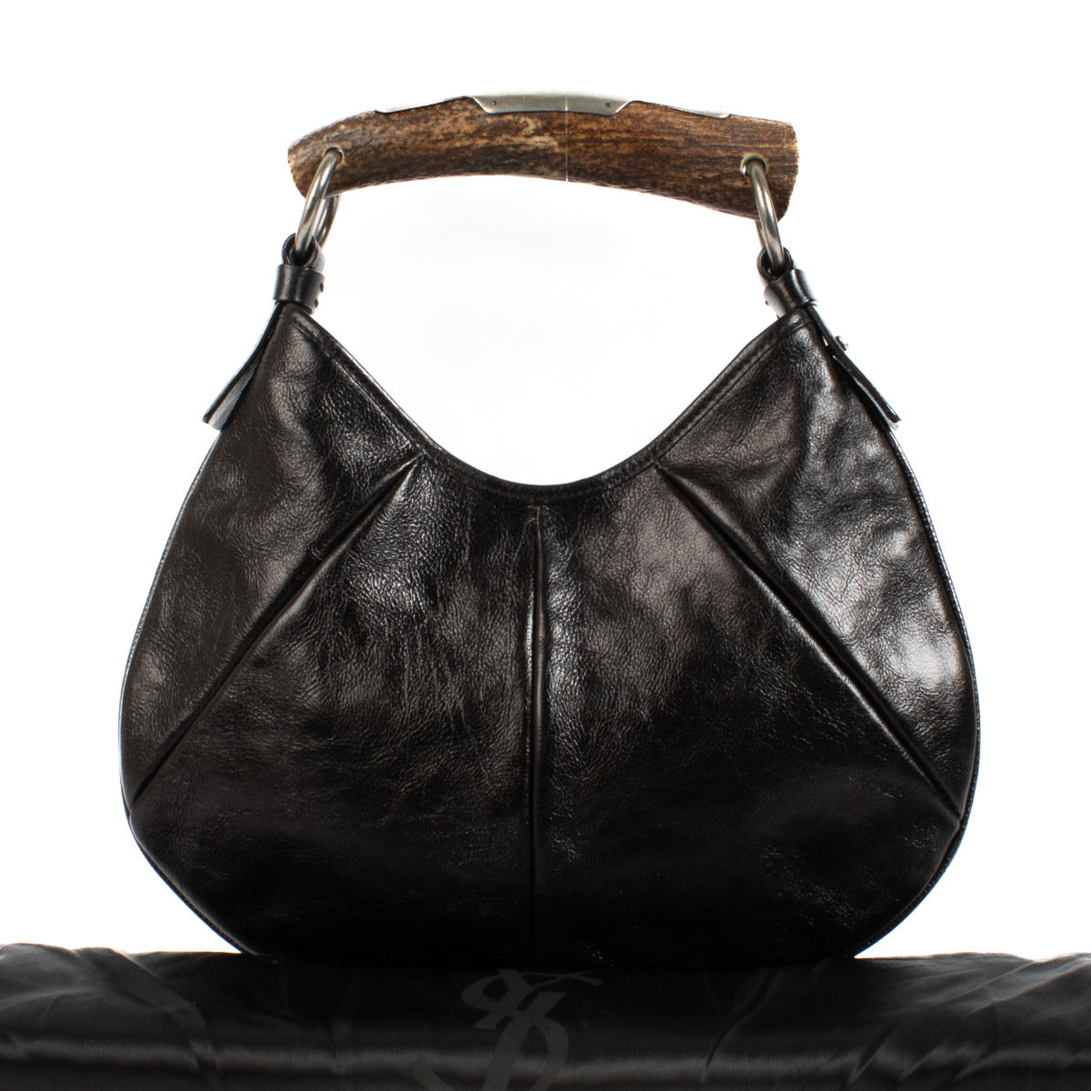 Saint Laurent Black Mini Mombasa Bag