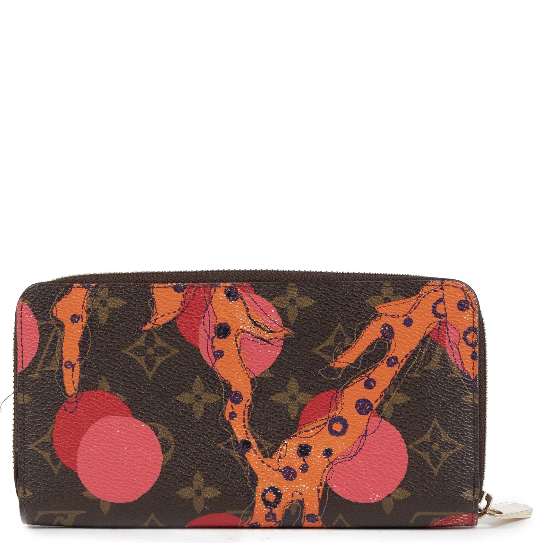 Authentieke tweedehands Louis Vuitton Monogram Canvas Ramages Zippy Wallet aan de juiste prijs online veilig winkelen vintage websjop labelLOV luxe merken LabelLOV Antwerpen België