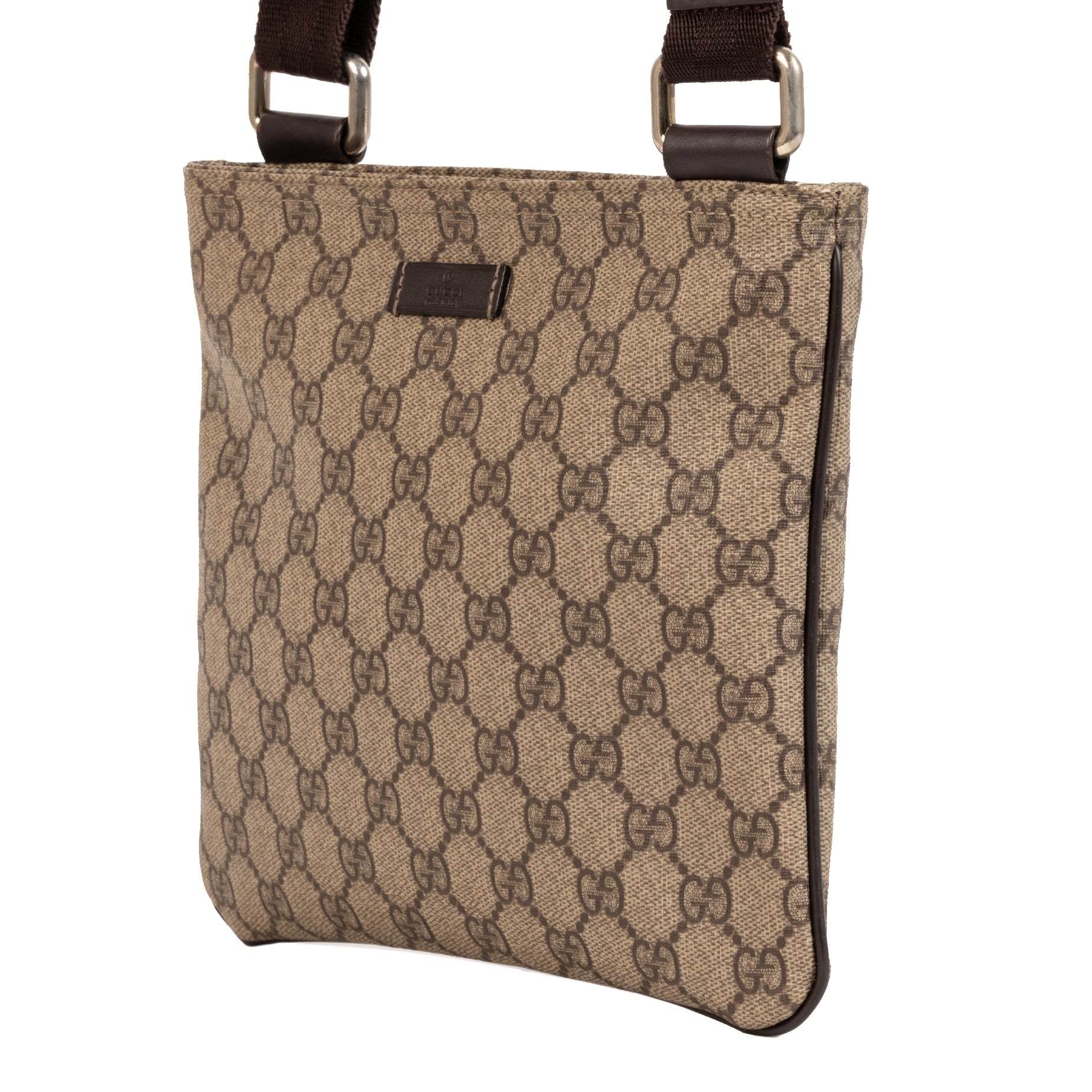 Gucci GG Supreme Crossbody Messenger Bag te koop bij Labellov tweedehands luxe