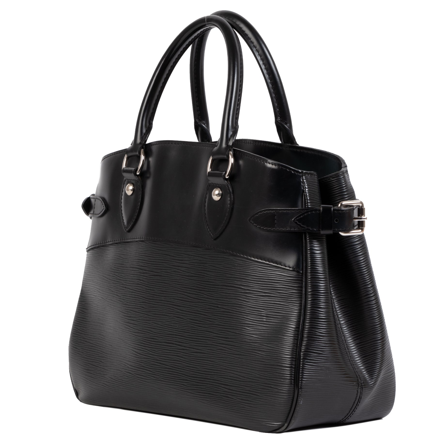 Louis Vuitton Epi Leather Passy PM Top Handle Bag authentiek