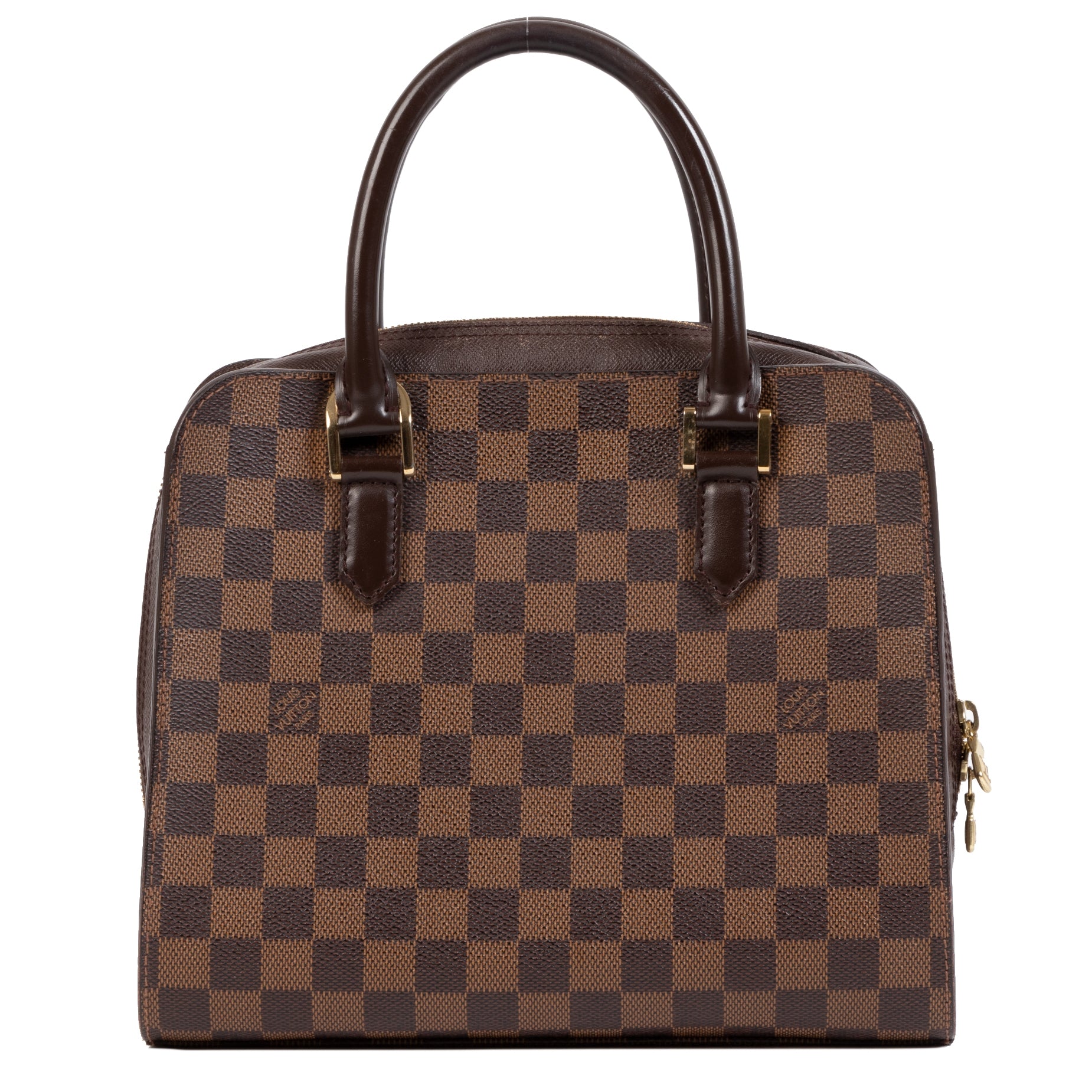 Louis Vuitton Damier Ebene Triana Top Handle Bag