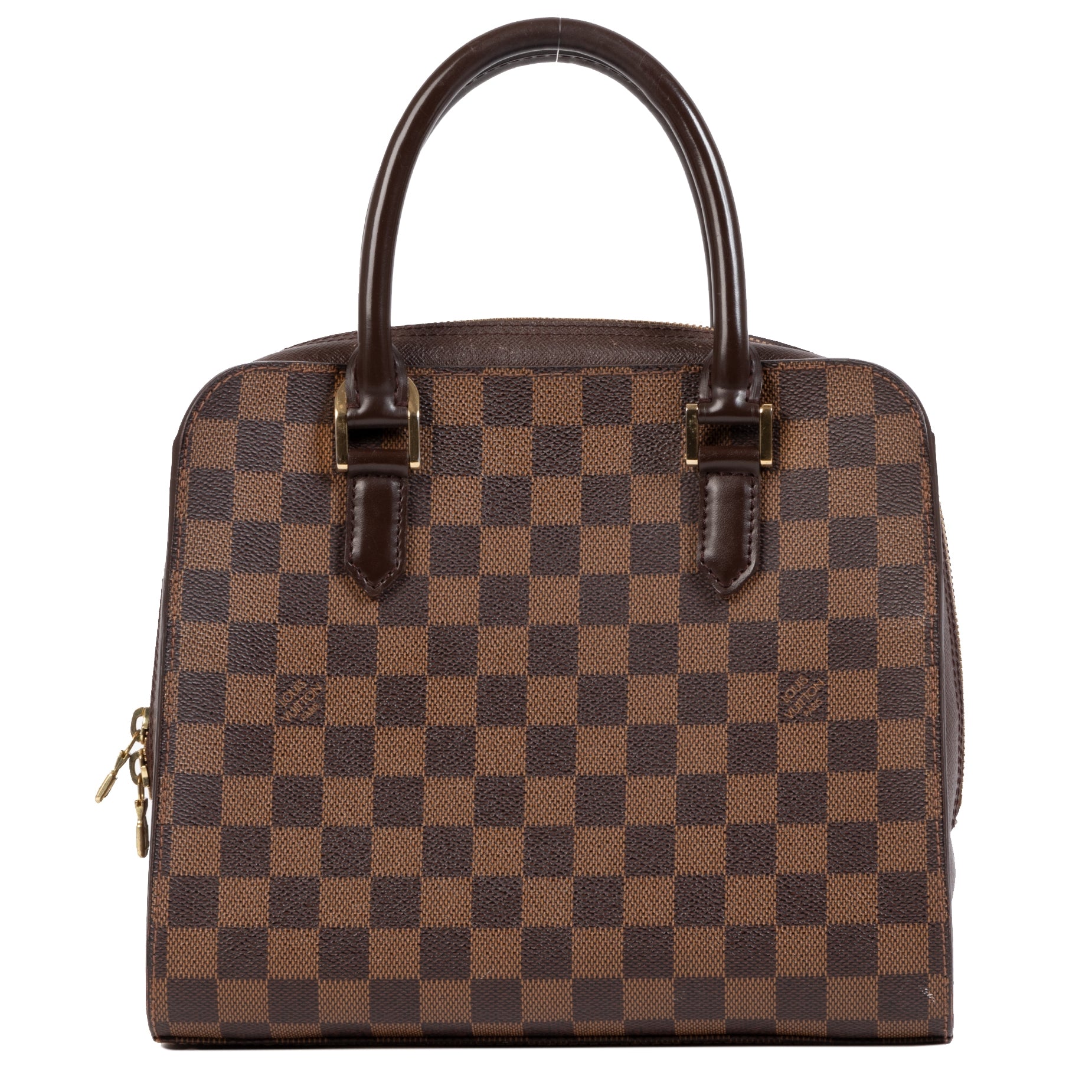 Louis Vuitton Damier Ebene Triana Top Handle Bag