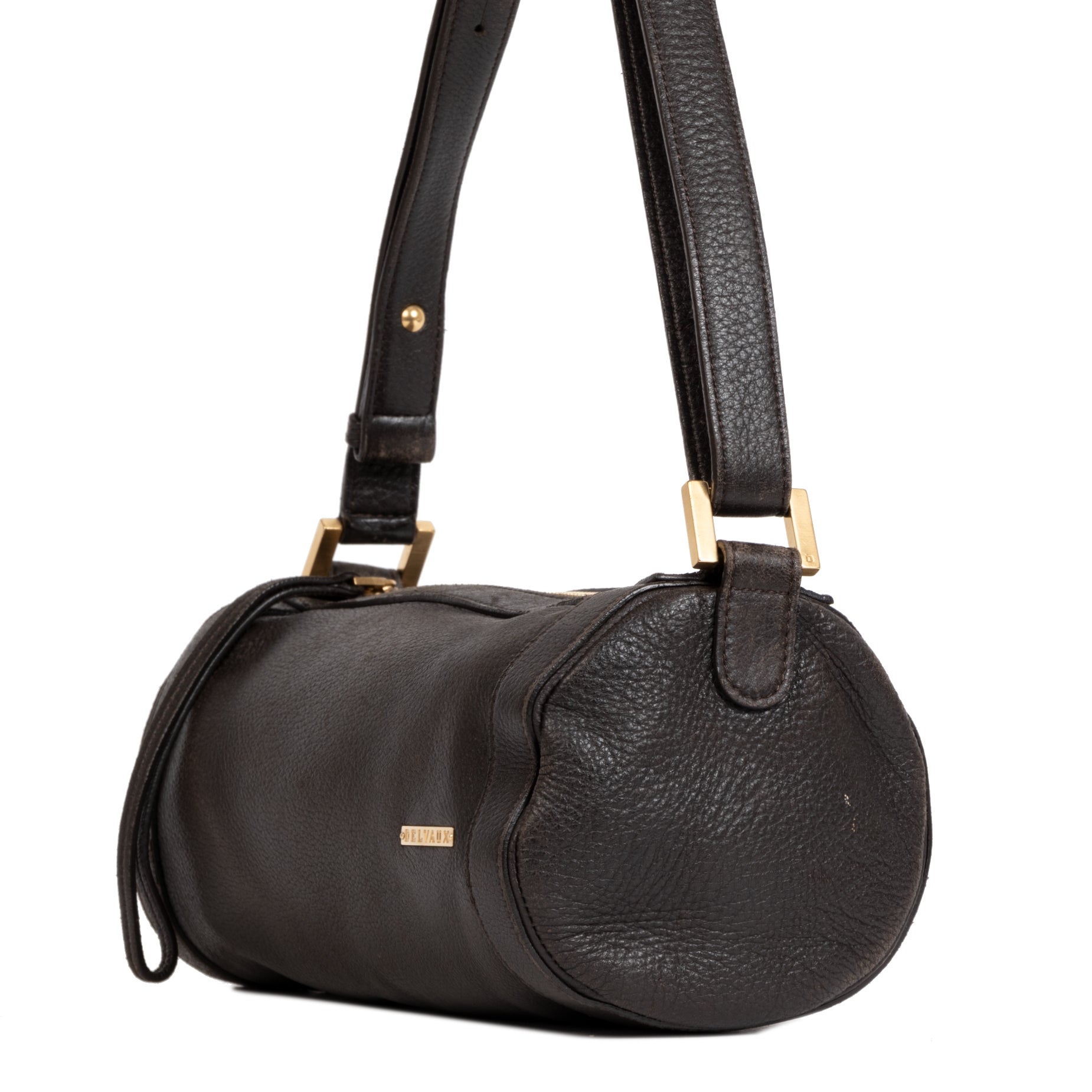 Buy and sell your authentic Delvaux Brown Lily Amber Bag online