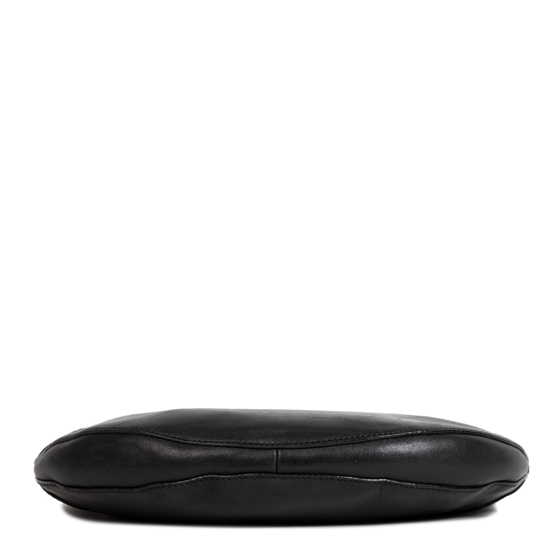 We buy and sell your authentic designer Gucci Black Leather Half Moon Bag