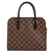 Authentic secondhand Louis Vuitton Damier Ebene Triana Bag designer bags designer brands luxury vintage webshop safe secure online shopping fashion worldwide shipping