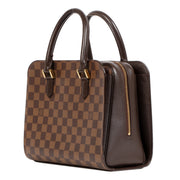 Authentieke Tweedehands Louis Vuitton Damier Ebene Triana Bag juiste prijs veilig online shoppen luxe merken webshop winkelen Antwerpen België mode fashion