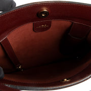 Delvaux Burgundy Vintage Tote Bag