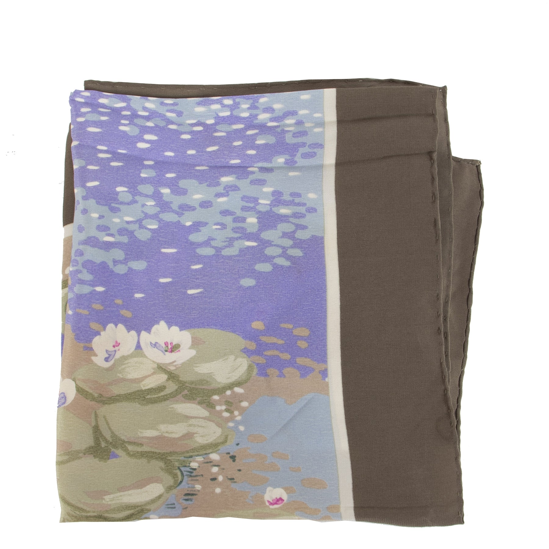 Authentieke tweedehands vintage Dior Musée De Giverny Silk Scarf koop online webshop LabelLOV
