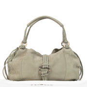 Authentic secondhand Delvaux Suede Mint Green Colette Bag designer bags designer brands fashion luxury vintage webshop safe secure online shopping worldwide shipping