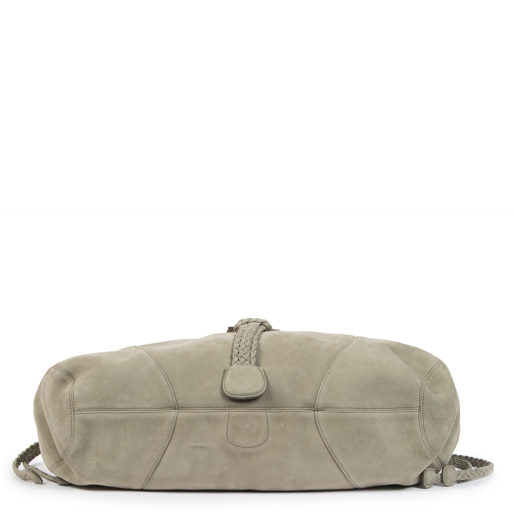 Authentic secondhand Delvaux Suede Mint Green Colette Bag designer bags designer brands fashion luxury vintage webshop safe secure online shopping worldwide shipping