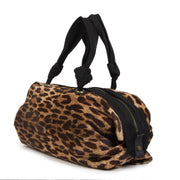 Authentieke Tweedehands Lanvin Leopard Bowling Bag juiste prijs veilig online shoppen luxe merken webshop winkelen Antwerpen België mode fashion