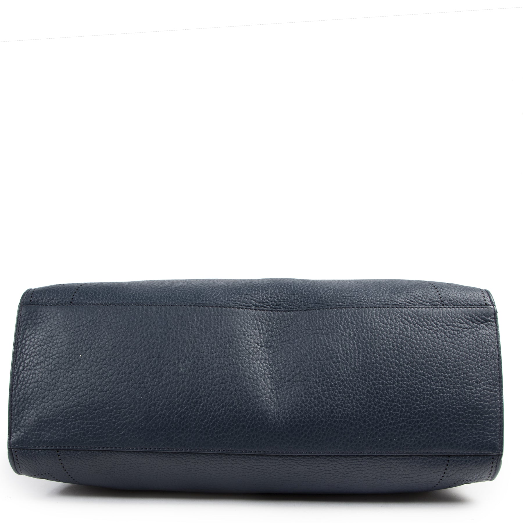 Balenciaga Blue Leather Blackout City Bag