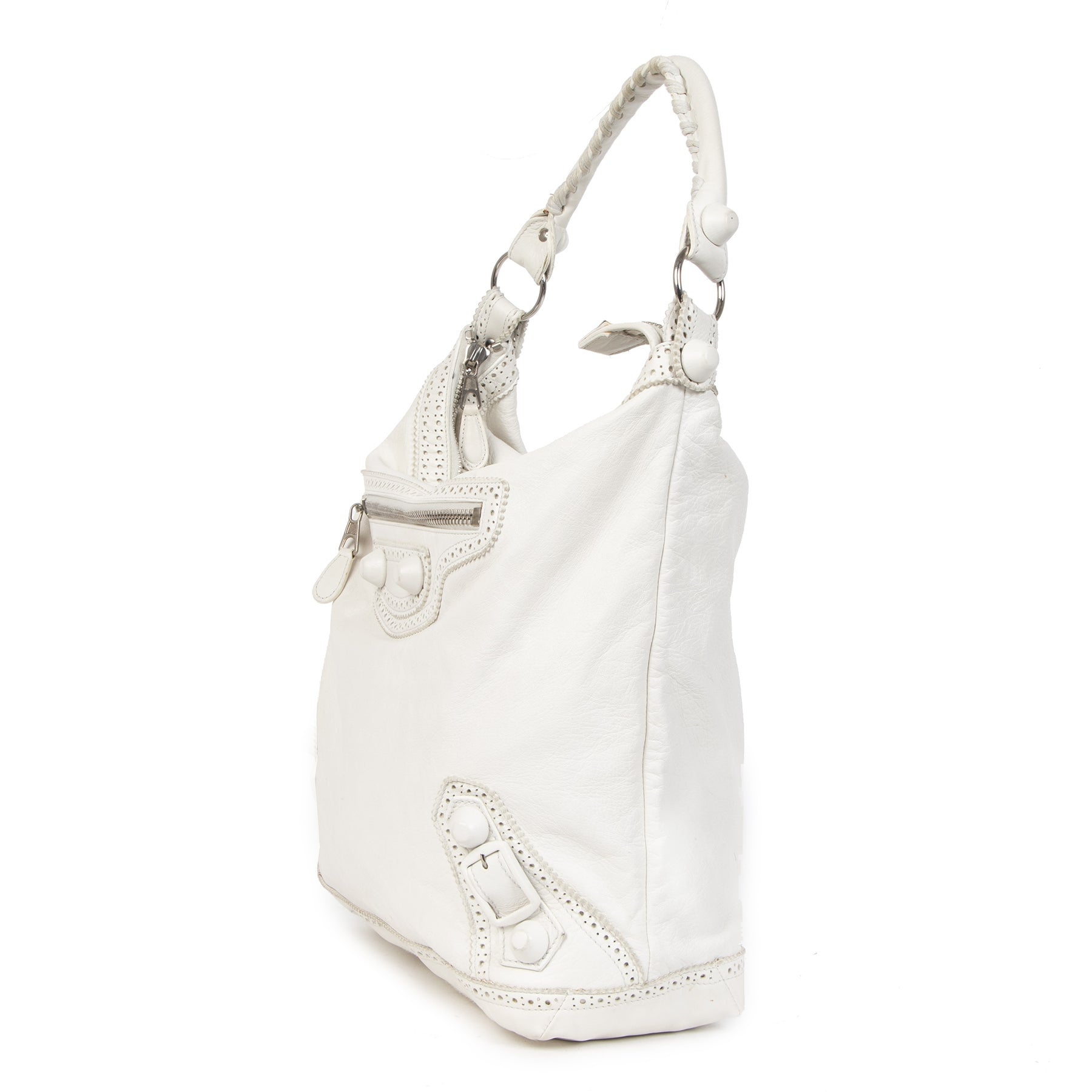 Koop en verkoop uw authentieke designer Balenciaga White Giant Day Bag online
