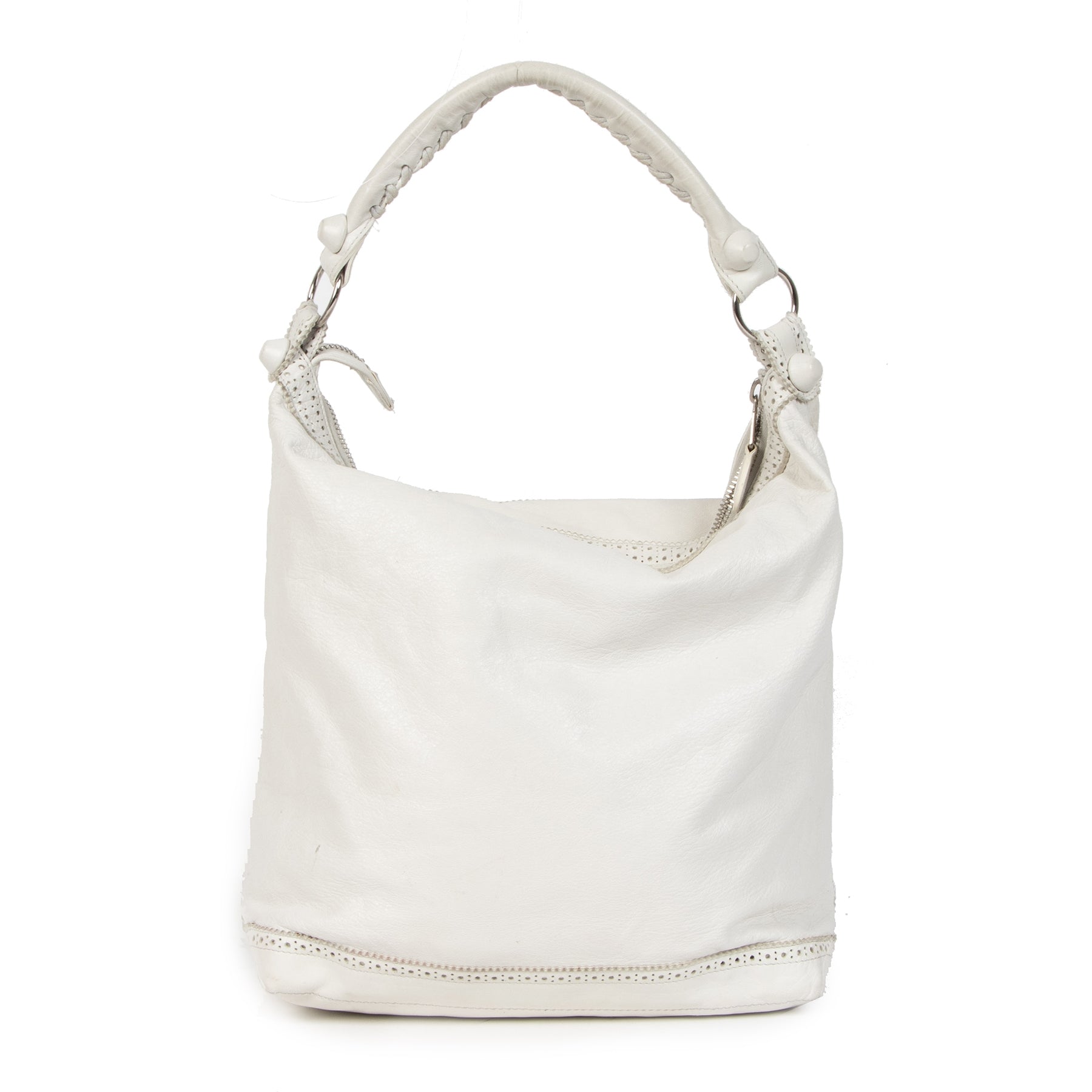Balenciaga White Giant Day Bag pour le meilleur prix chez Labellov à Anvers