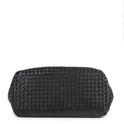 Bottega Veneta Black Intrecciato Shoulder Bag aan de juiste prijs online in alle veiligheid online webshop