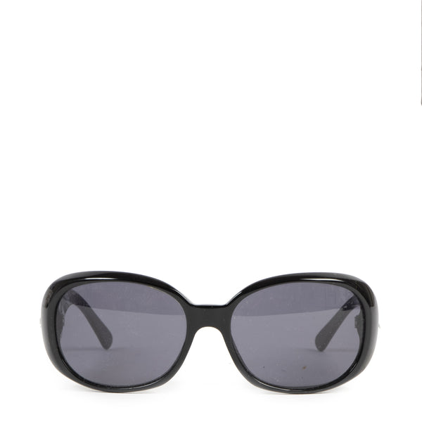 Chanel Black Camellia Flower Sunglasses – Labellov