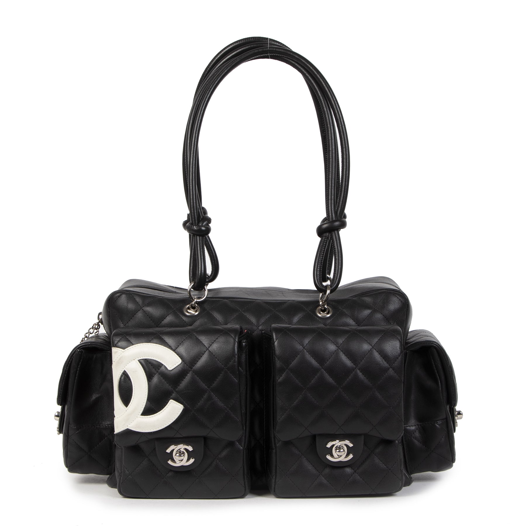 Buy Authentic secondhand Chanel Cambon Reportage Bag Black At the right price safe and secure online LabelLOV Antwerp Belgium