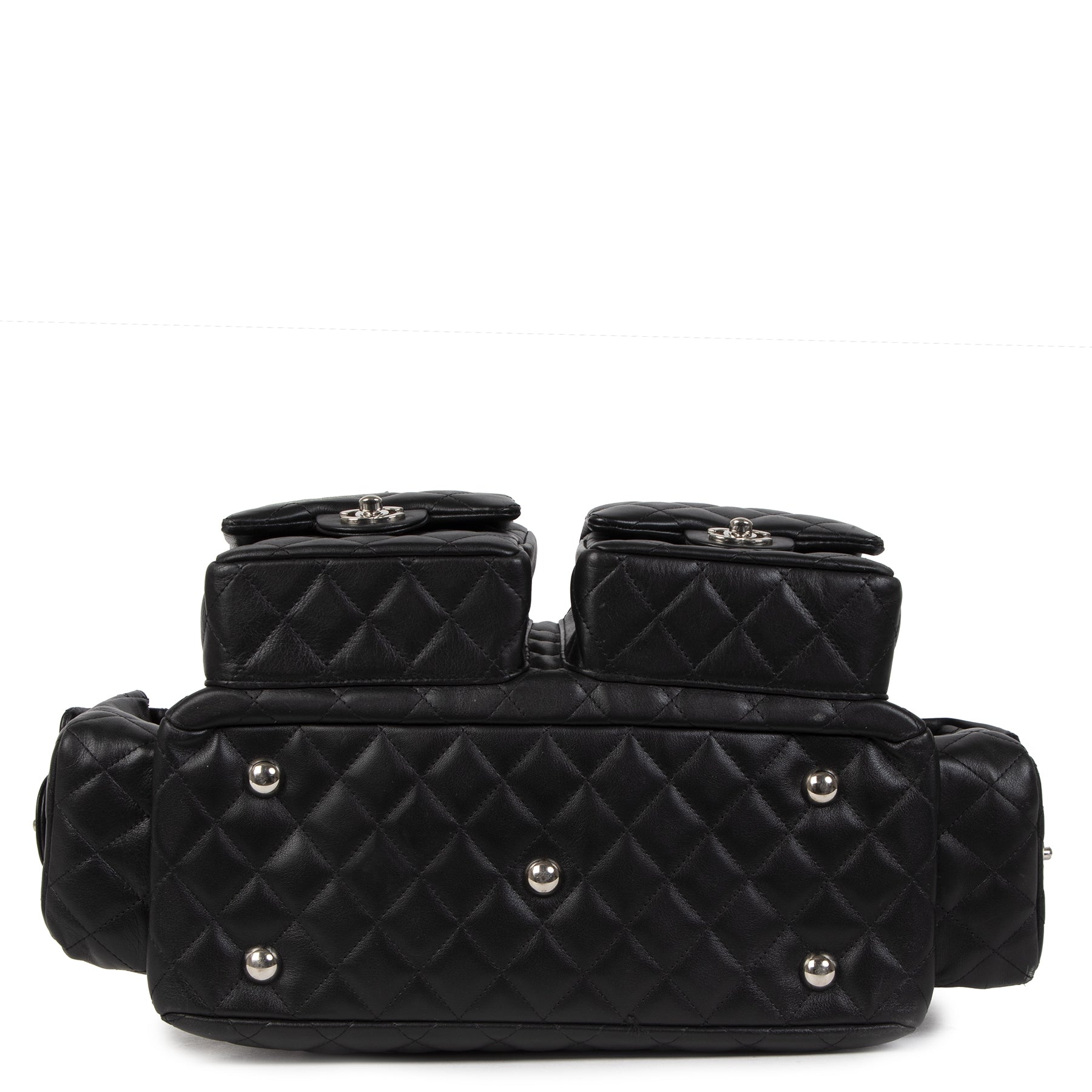Koop Authentieke tweedehands Chanel Cambon Reportage Bag Black aan de juiste prijs online is alle veiligheid LabelLOV luxe merken Antwepen België
