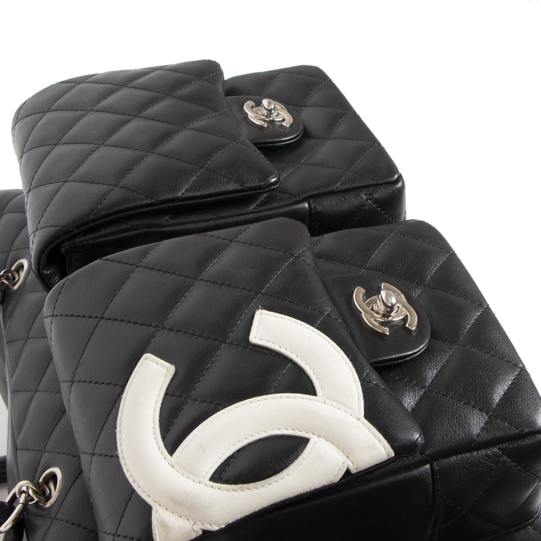Buy Authentic secondhand Chanel Cambon Reportage Bag Black At the right price safe and secure online LabelLOV Antwerp Belgium