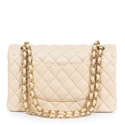Chanel Nude Lambskin Classic Flap Bag GHW online tegen de beste prijs