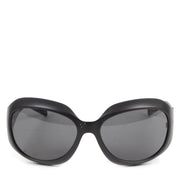 Authentic secondhand Chanel Black CC Logo Sunglasses designer sunglasses designer brands fashion luxury vintage webshop