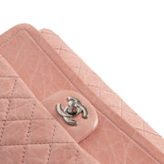koop veilig online tegen de beste prijs Chanel Pink Classic Double Flap Bag