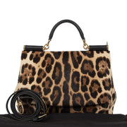 shop safe online Dolce & Gabbana Leopard Top Handle Bag