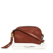 we buy and sell your designer bags online at Labellov Gucci Bronze Metallic Microguccissima Sunshine Crossbody Bag