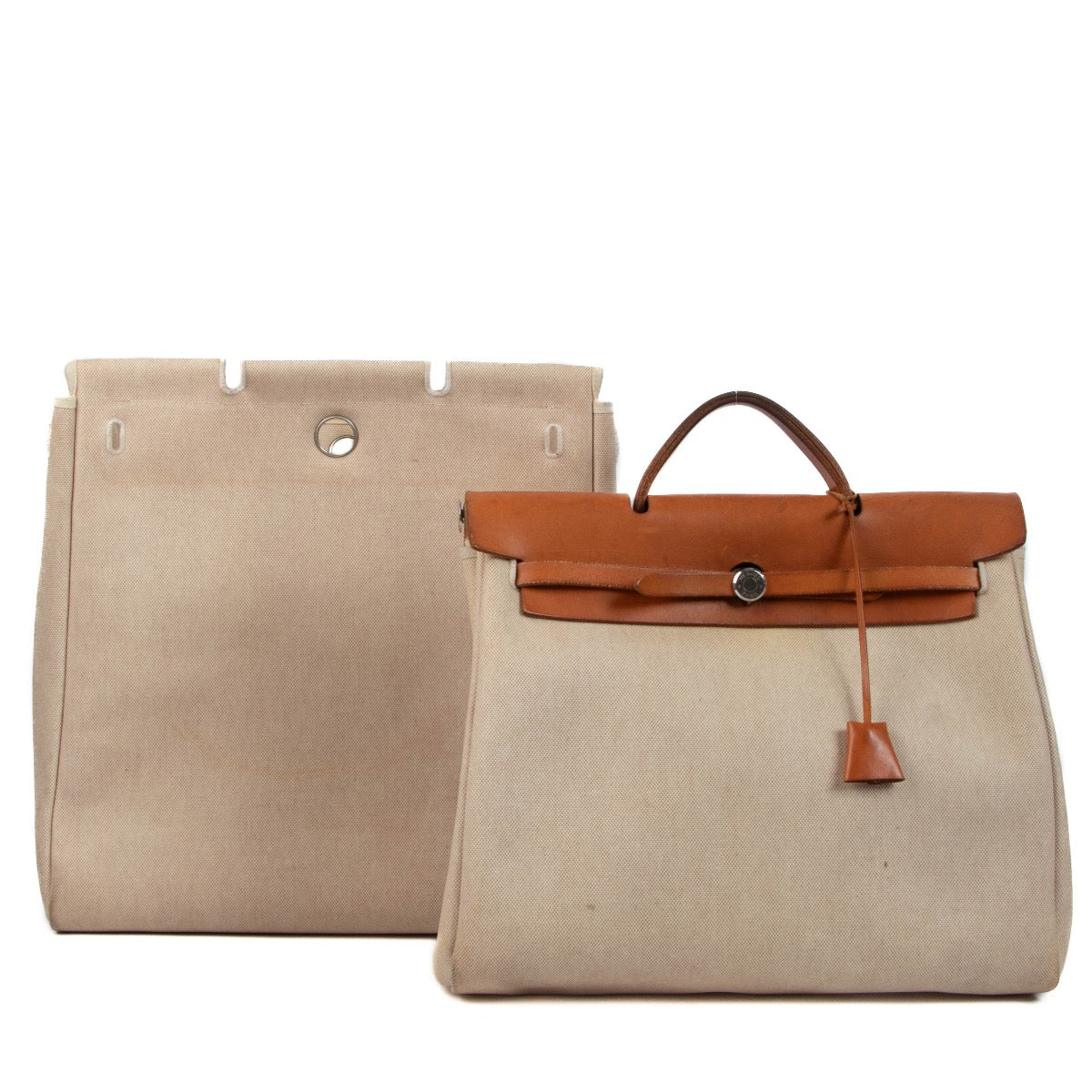 Shop 100% authentic second-hand Hermès Herbag Cloth Handbag on Labellov.com