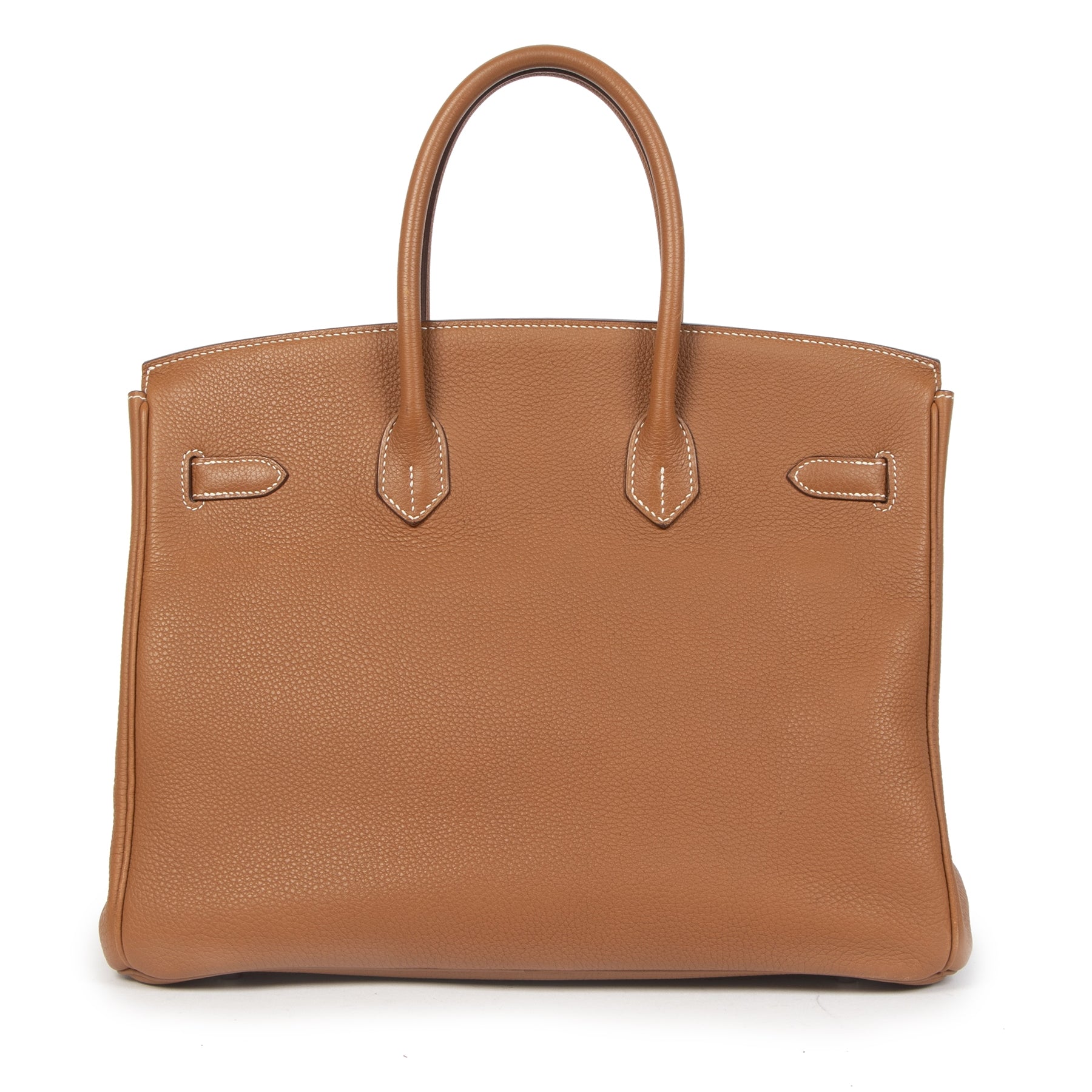 Authentieke Hermes Birkin 35cm Gold Togo GHW aan de juiste prijs online in alle veiligheid bij LabelLOV Antwerpen België tweedehands luxe merken