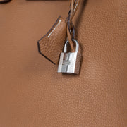 Luxury Brand secondhand Hermes Birkin 35cm Gold Togo Leather GHW at the right price at LabelLOV Antwerp Belgium