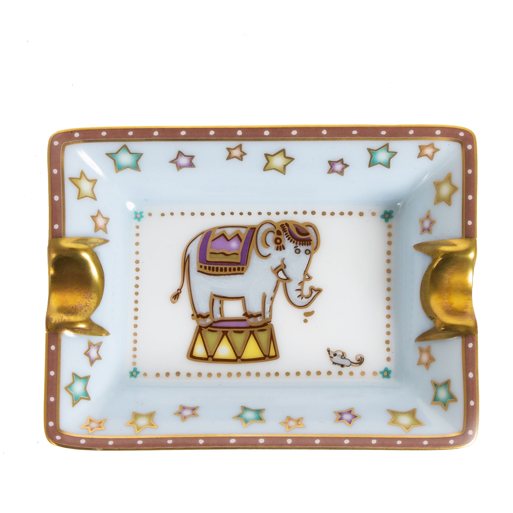 Hermès Set Circus Mini Ashtrays for sale online at Labellov secondhand