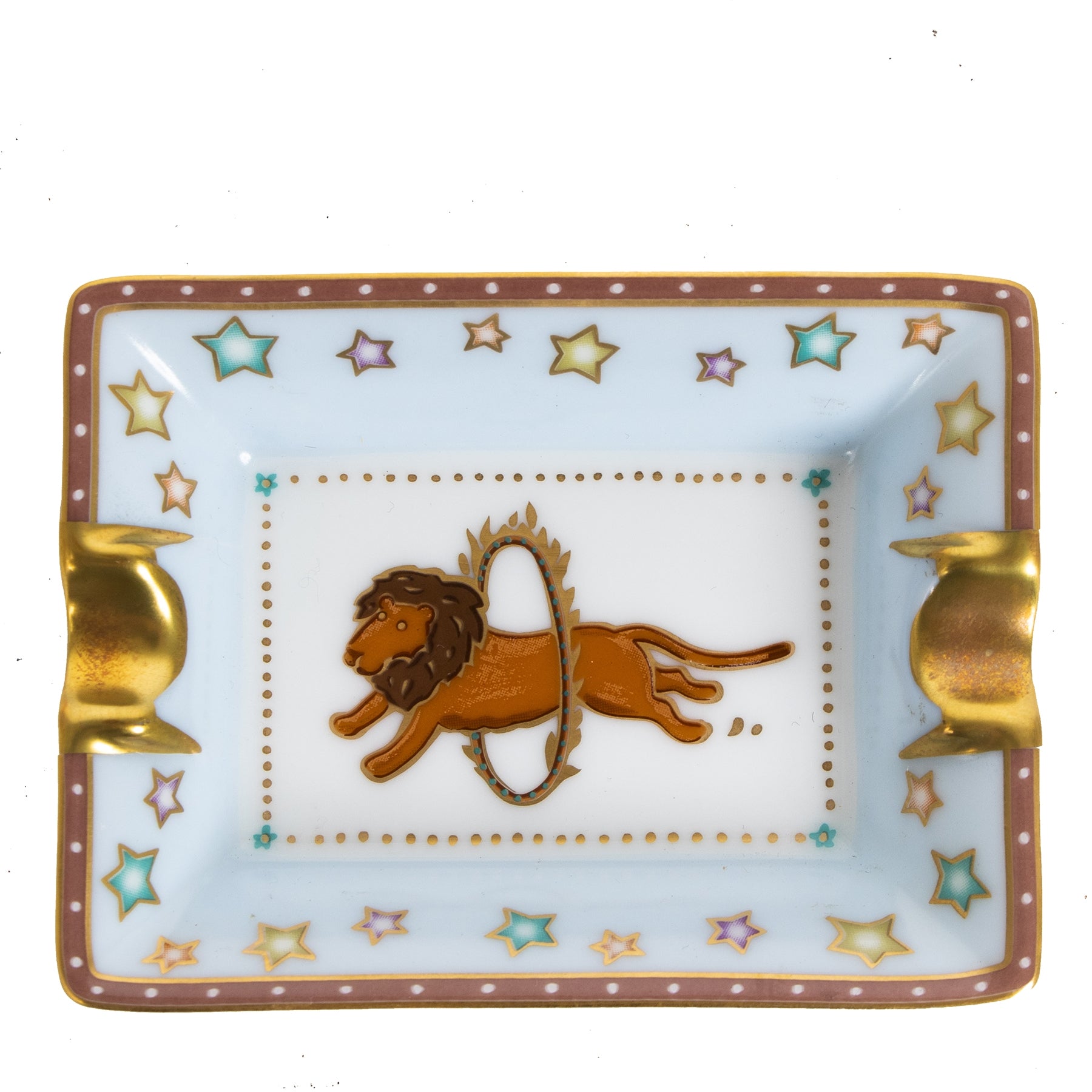 Hermès Set Circus Mini Ashtrays bij Labellov luxe tweedehands designer shop