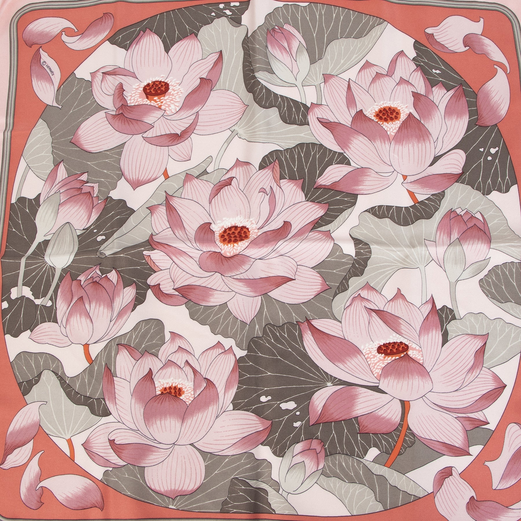 Hermès Fleurs De Lotus Scarf – Labellov