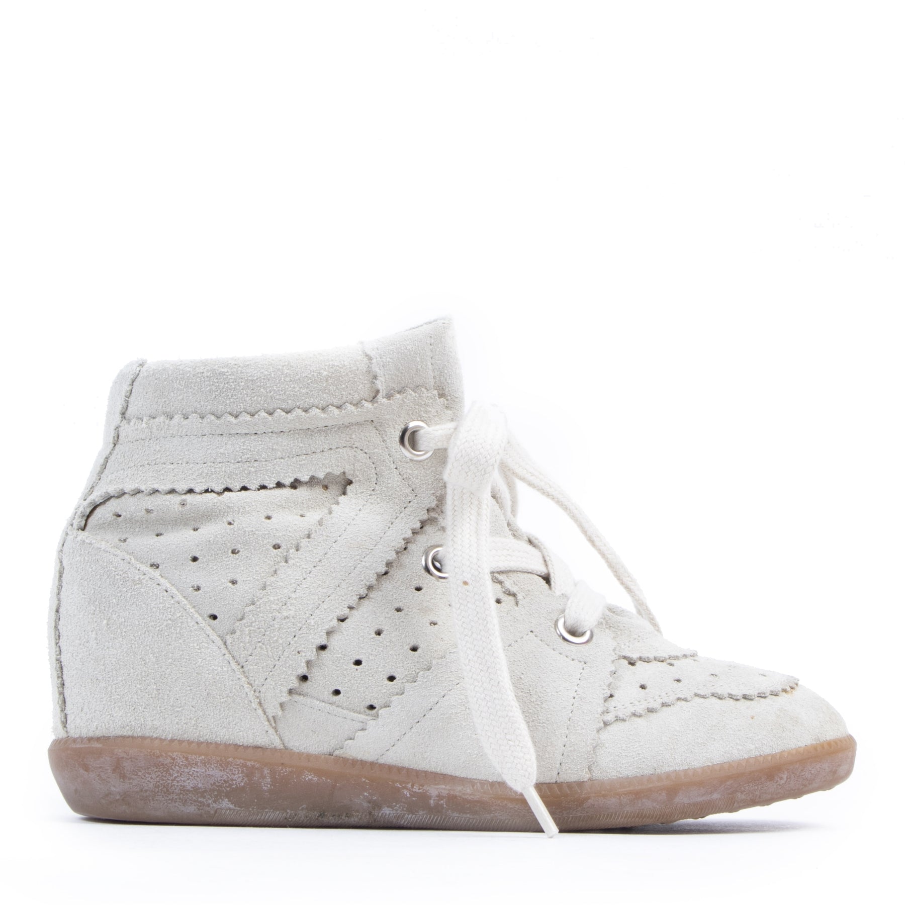 Authentic second-hand vintage Isabel Marant Bobby Wedge Sneakers - Size 36 buy online webshop LabelLOV