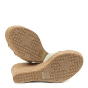 Jimmy Choo Keylime Green Patent Wedges - size 35