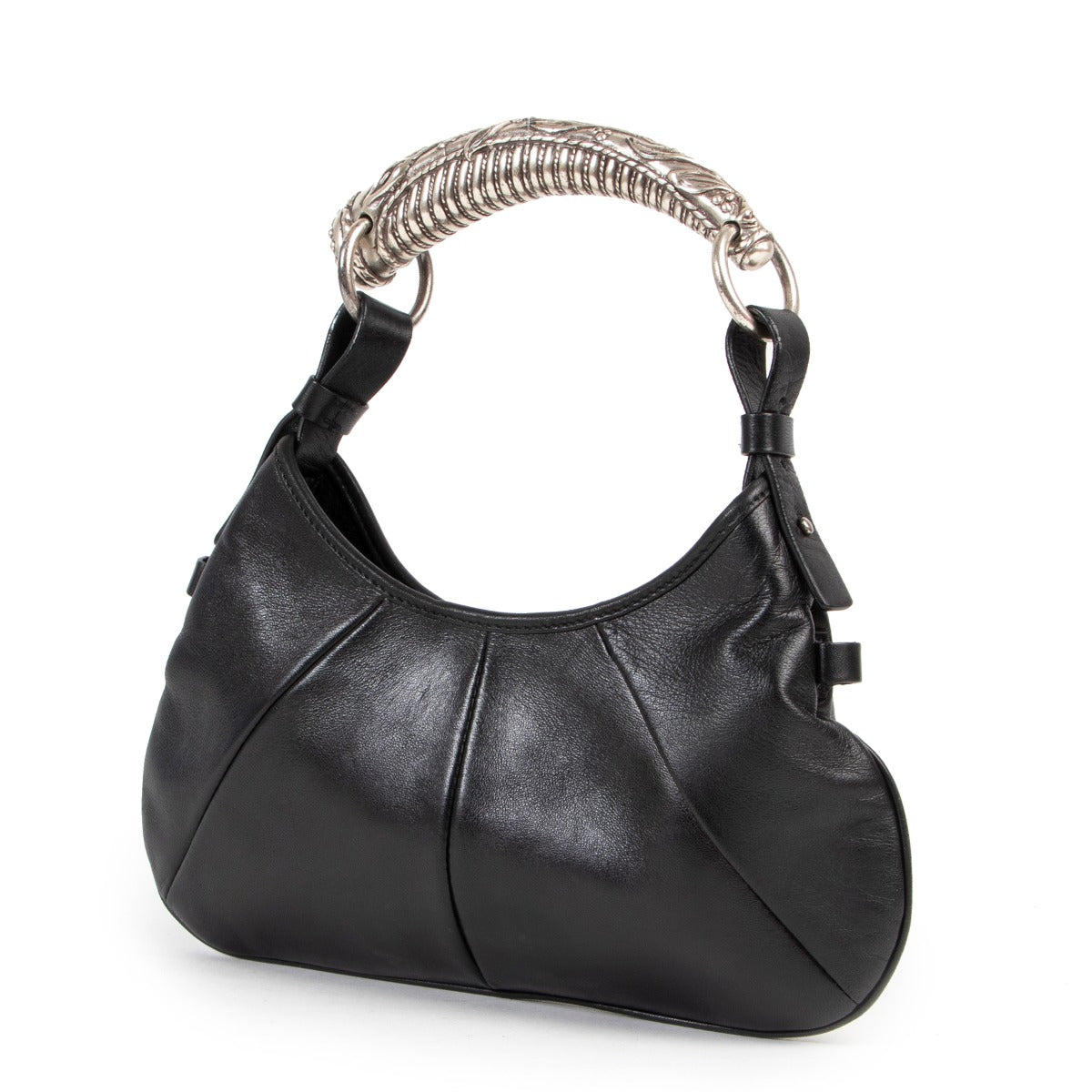 Saint Laurent Black Mini Mambosa Shoulder Bag on Labellov, Worldwide Shipping