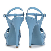 Yves Saint Laurent Baby Blue Classic Tribute Pumps - size 36