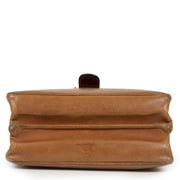 koop veilig online tegen de beste prijs Delvaux Vintage Cognac Brillant Baudrier