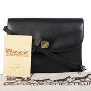 We buy and sell your authentic designer Delvaux Black Crossbody D Bag for the best price